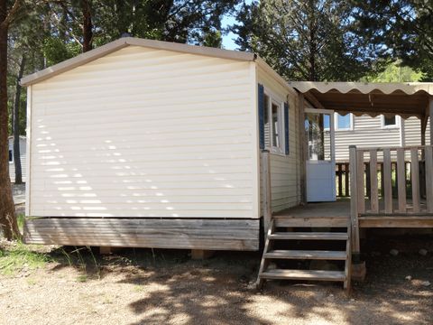 MOBILHOME 4 personnes - MOBIL-HOME STANDARD IDÉAL SANS CLIMATISATION 2 chambres, 21 m²