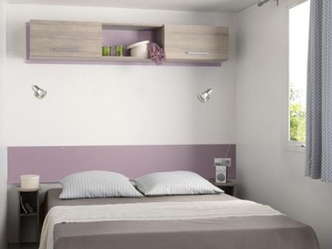 MOBILHOME 4 personnes - Mobil-home Confort 18m² 1 chambre - sans clim 1/4 pers