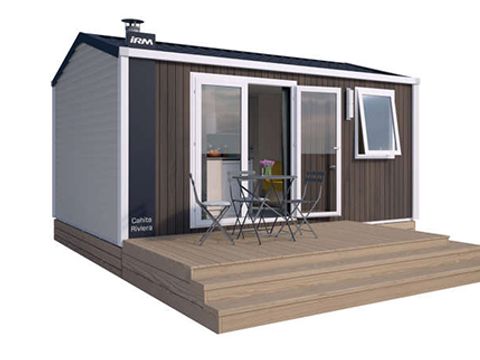 MOBILHOME 4 personnes - Mobil-home Confort 18m² 1 chambre - sans clim 1/4 pers