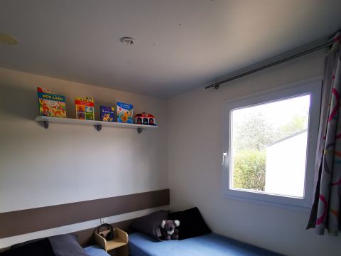 Mobilhome 1/6 personnes - Confort 29m²/32m² - 2 chambres - Sans clim