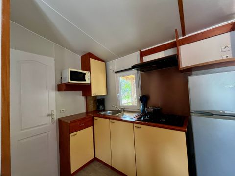 Mobilhome 1/6 personnes - Standard 29m² - 2 chambres - Sans clim