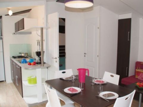 MOBILHOME 6 personnes - MOBIL-HOME CONFORT SANS CLIMATISATION 2 chambres, 29 m²