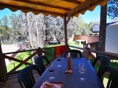 MOBILHOME 5 personnes - Mobil-home Confort 23m² 2chambres - avec clim 1/5 pers