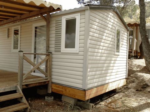 MOBILHOME 5 personnes - CONFORT AVEC CLIMATISATION 23m² 2 CHAMBRES