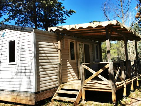 MOBILHOME 5 personnes - Mobil-home Confort 23m² 2chambres - avec clim 1/5 pers