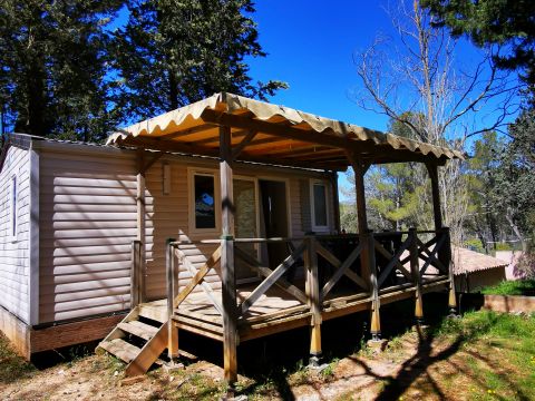 Mobilhome 1/5 personnes - Confort 23m² 2chambres - Avec clim