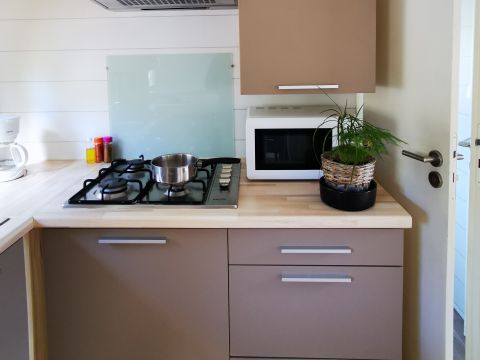 Mobilhome 1/6 personnes - Confort 29m² - 2 chambres - Avec clim