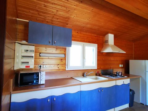 CHALET 7 personnes - Chalet Confort 35m² 2 chambres - avec clim 1/7 pers