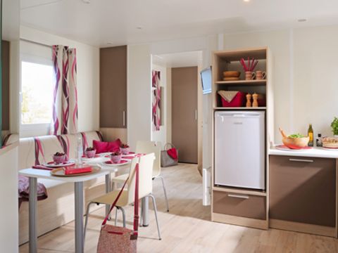 MOBILHOME 6 personnes - MOBIL-HOME CONFORT PMR AVEC CLIMATISATION 2 chambres, 36 m²