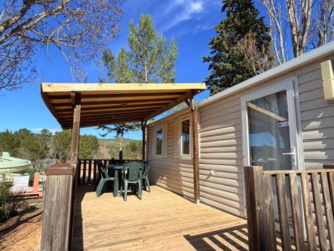 MOBILHOME 8 personnes - Mobil-home Confort 35m²/37m² 3 chambres - avec clim 1/8 pers