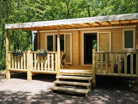 MOBILHOME 6 personnes - NEW // Mobil home Premium 37 M2 3 chambres Clim TV wifi lave vaisselle