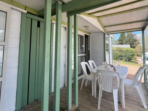 CHALET 8 personnes - Chalet Double Standard 35m² 4 chambres - sans clim 1/8 pers