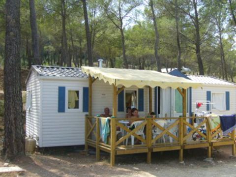 MOBILHOME 8 personnes - Mobil-home Confort 35/37m² 3 chambres - sans clim 1/8 pers