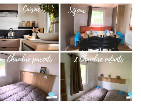 Mobilhome 6 personnes - Natura - 3 chambres