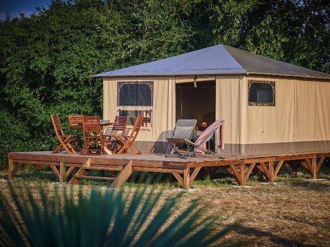 BUNGALOW TOILÉ 5 personnes - Nomade (sans sanitaires)