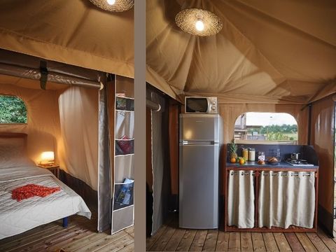 BUNGALOW TOILÉ 5 personnes - Nomade (sans sanitaires)