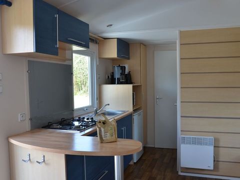 Mobilhome 4 personnes - Standard 29 m² - 2 chambres-4pers - TV - Terrasse