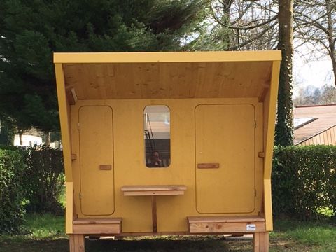 Hébergement 2 personnes - Cabane randonneurs 4m2 +couette et oreillers fournis - Sans sanitaire