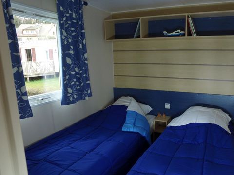 Mobilhome 4 personnes - Standard 29 m² - 2 chambres-4pers - TV - Terrasse
