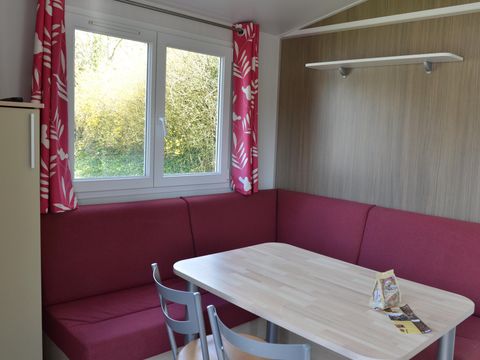 MOBILHOME 2 personnes - Standard 20m² (1 ch-2 pers) + TV + terrasse