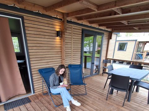 Mobilhome 4 personnes - Premium 33m2 - 2 chambres-4 - Pers - TV - Terrasse