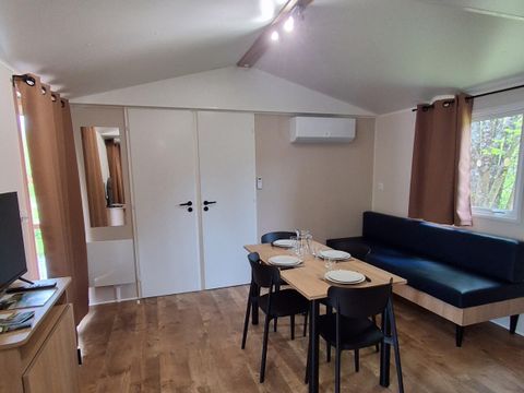 Mobilhome 4 personnes - Premium 33m2 - 2 chambres-4 - Pers - TV - Terrasse