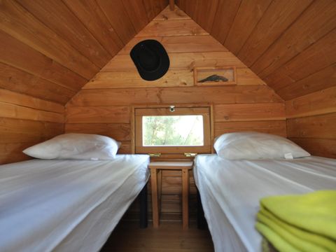 MOBILHOME 6 personnes - Confort Plus, 3 chambres avec cabane trappeur 