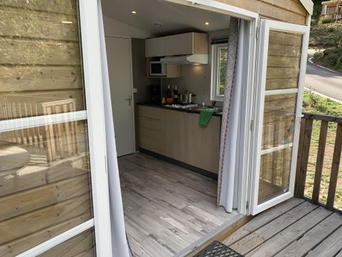 MOBILHOME 2 personnes - Chalet Tiny house 1 chambre, Wifi