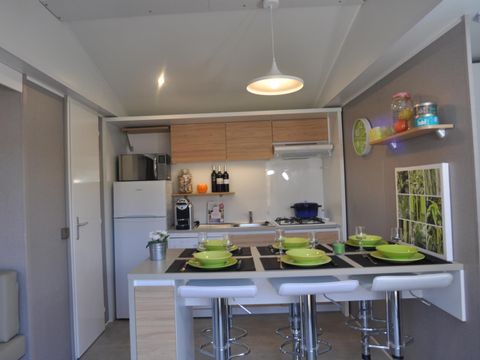 MOBILHOME 4 personnes - Confort Plus, Avec Cabane trappeur 