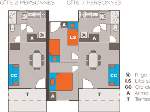 Gîte 2 personnes - Gîte Studio