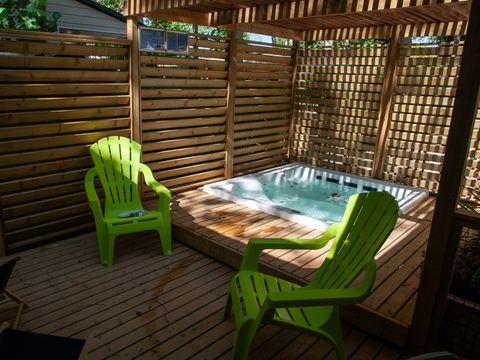 MOBILHOME 6 personnes - Mobil-Home Privilège 6 Personnes - jacuzzi privatif