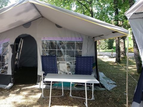 TENTE 4 personnes - Tente aménagée sans sanitaires