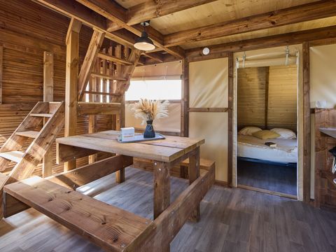 TENTE TOILE ET BOIS 4 personnes - Caba-Logde Evasion