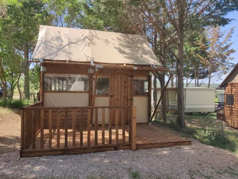 Tente en toile et en bois 4 personnes - Caba-Logde Evasion