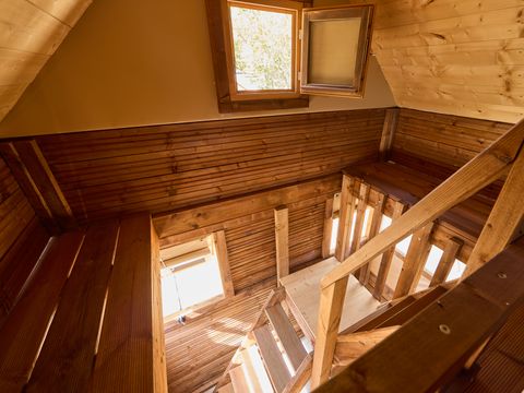 Tente en toile et en bois 4 personnes - Caba-Logde Evasion