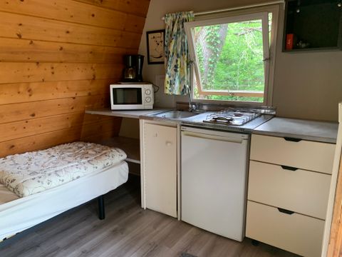 CHALET 2 personnes - Camp'Nature+ sans sanitaires 20m²