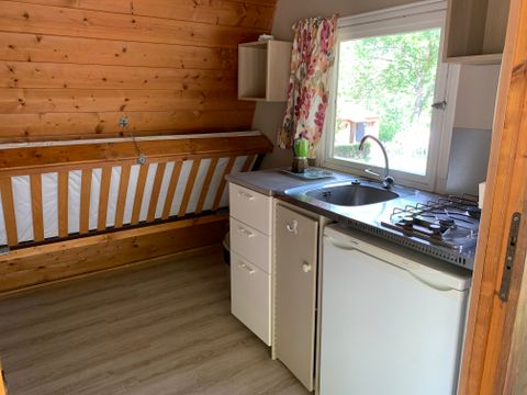 CHALET 3 personnes - Camp'Nature sans sanitaires 22m²