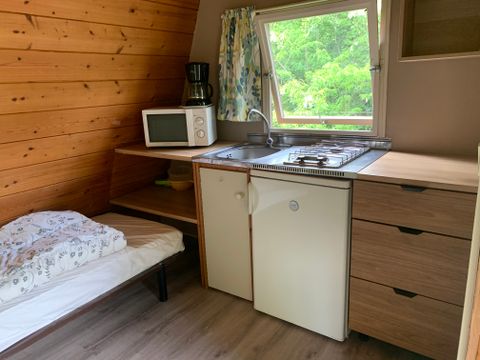 CHALET 3 personnes - Camp'Nature sans sanitaires 22m²