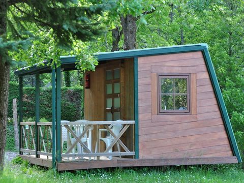 CHALET 3 personnes - Camp'Nature sans sanitaires 22m²