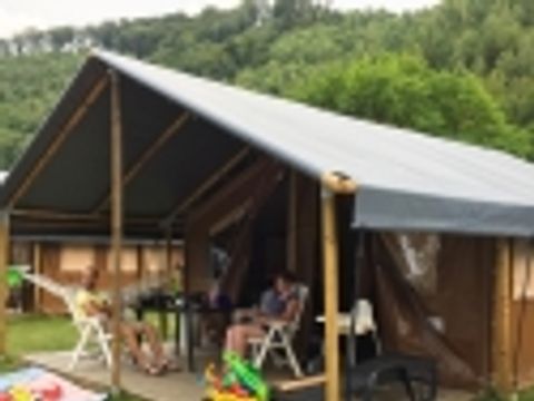 Tente en toile et en bois 6 personnes - LODGETENT, TYPE SL