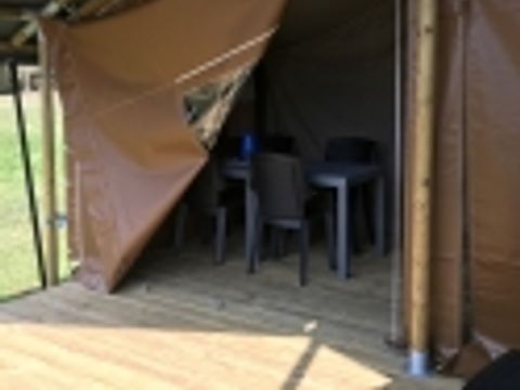 Tente en toile et en bois 6 personnes - LODGETENT, TYPE SL