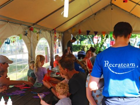 Tente en toile et en bois 5 personnes - Safari avec sanitaires 5 personnes VODA