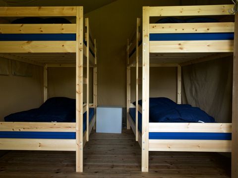 Tente en toile et en bois 6 personnes