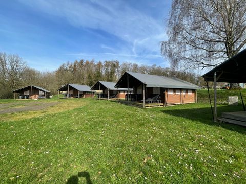 Tente en toile et en bois 5 personnes - Coco (Safari lodge)