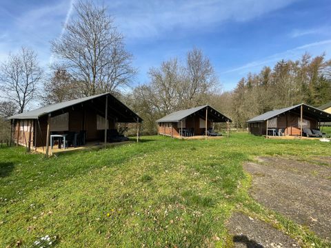 Tente en toile et en bois 5 personnes - Coco (Safari lodge)