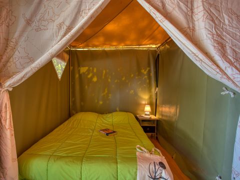 Bungalow toilé 4 personnes - Eco 16m² (2 chambres) 4 pers