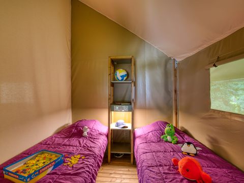 TENTE 4 personnes - Wood Lodge Confort 30 m² (2 chambres) - avec sanitaire