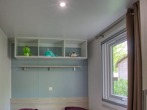 Mobilhome 6 personnes - Premium 36m² - 3 chambres - Climatisation - Lave-vaiselle - TV