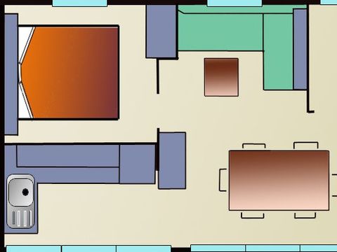 Mobilhome 6 personnes - Loisir Confort