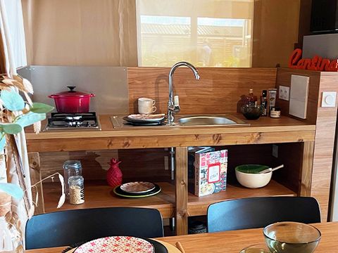 Tente en toile et en bois 5 personnes - BIRDYLODGE